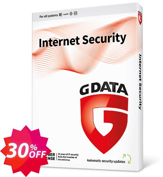 GDATA Internet Security Coupon code 30% discount 