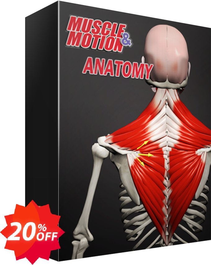 Muscle & Motion Anatomy Monthly Coupon code 20% discount 