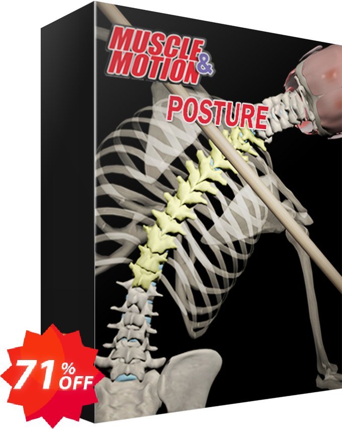 Muscle & Motion Posture 3 years Coupon code 71% discount 