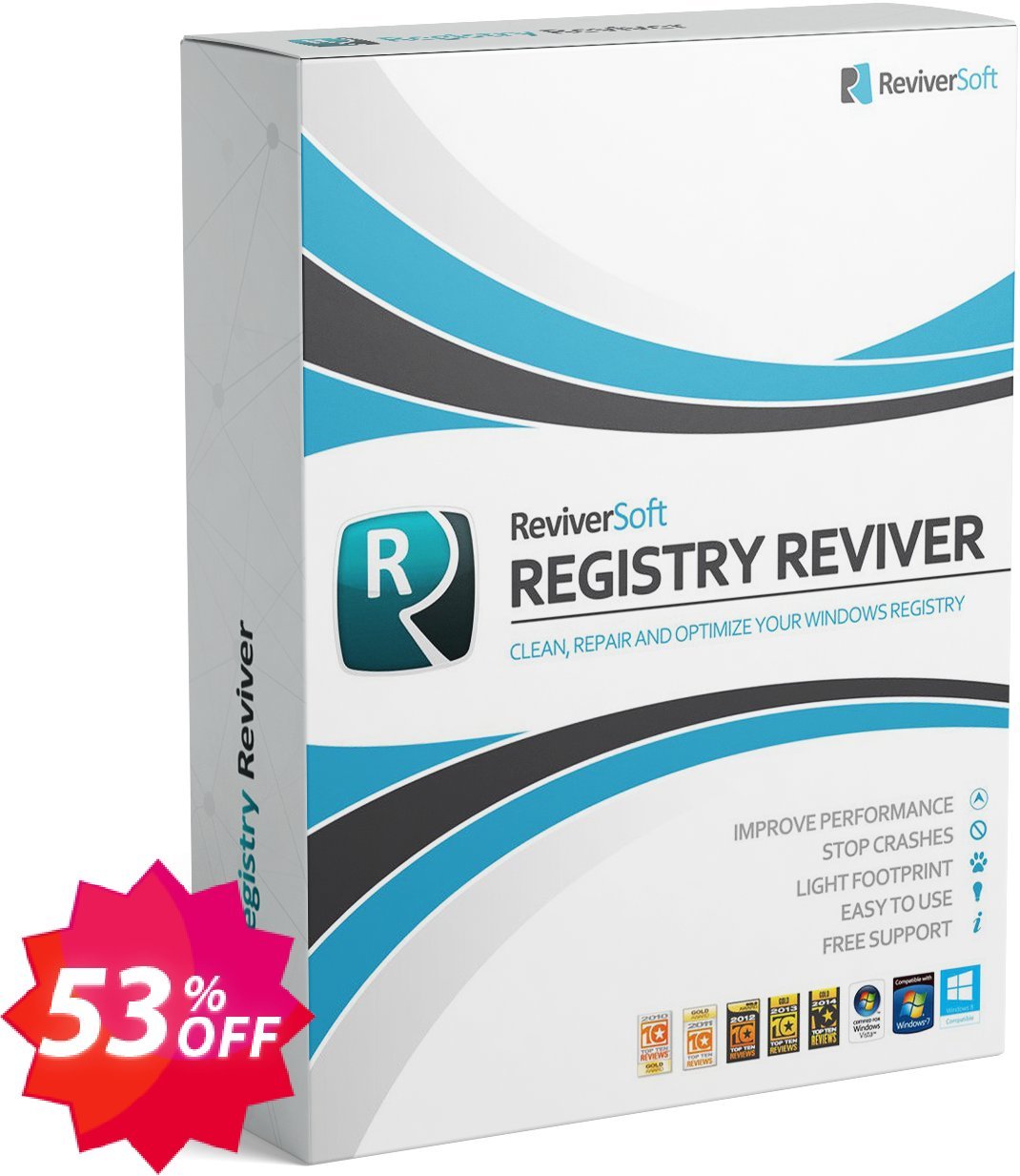 Registry Reviver Coupon code 53% discount 