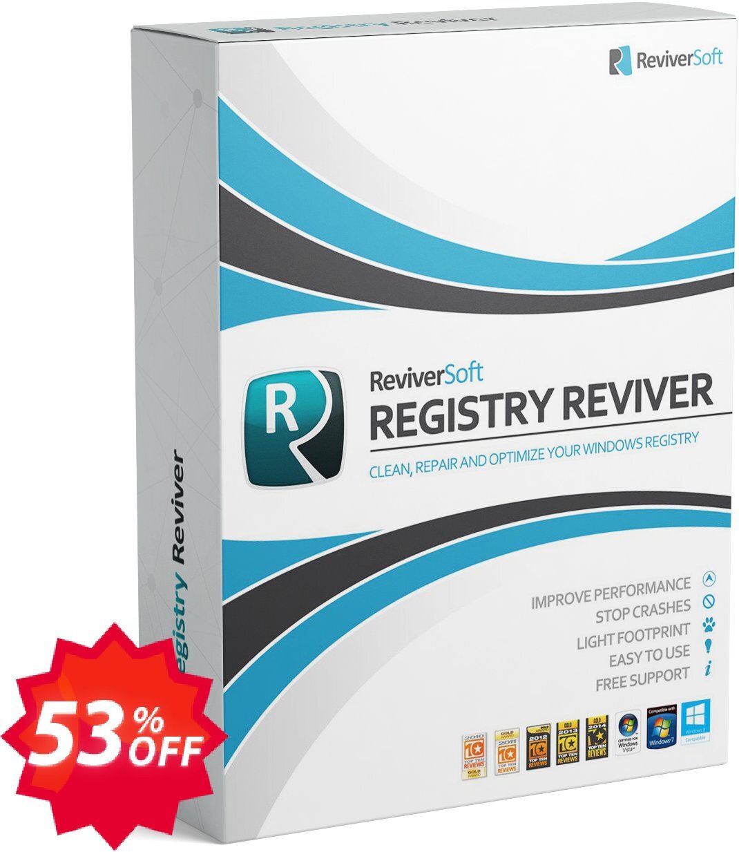 Registry Reviver Coupon code 53% discount 