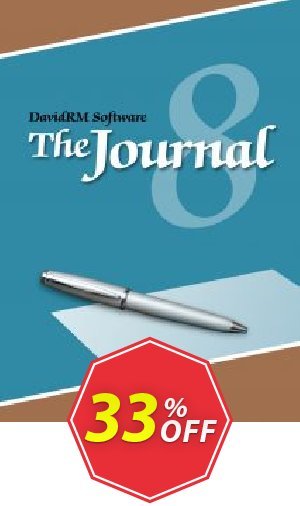 The Journal 8 with Memorygrabber Coupon code 31% discount 