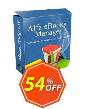 Alfa Ebooks Manager Basic Coupon code 54% discount 
