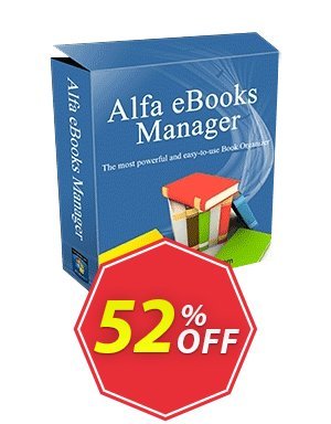Alfa Ebooks Manager PRO Coupon code 52% discount 