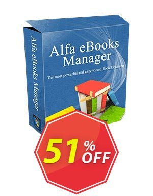 Alfa Ebooks Manager Web Coupon code 51% discount 