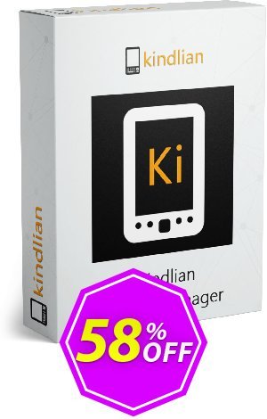 Kindlian Coupon code 58% discount 