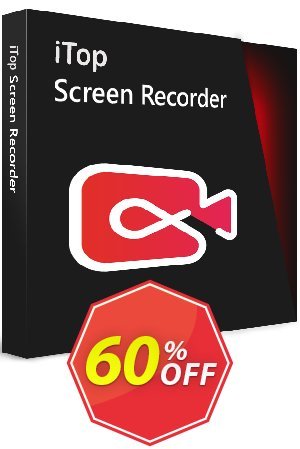iTop screen Recorder, Yearly / 3 PCs  Coupon code 60% discount 