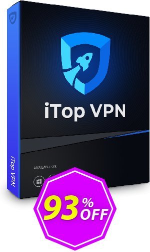 iTop VPN for WINDOWS, 2 Years  Coupon code 93% discount 