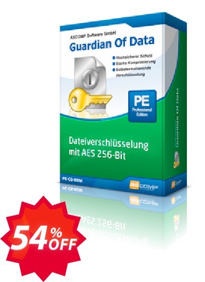 ASCOMP Guardian Of Data PRO Coupon code 54% discount 
