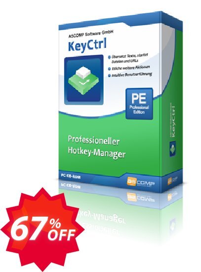 ASCOMP KeyCtrl Coupon code 67% discount 