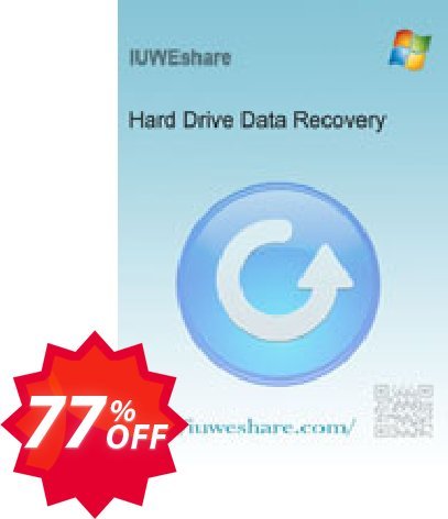 IUWEshare Hard Drive Data Recovery Coupon code 77% discount 