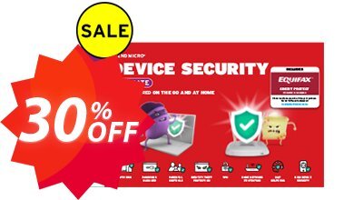 Trend Micro Device Security Ultimate Coupon code 30% discount 