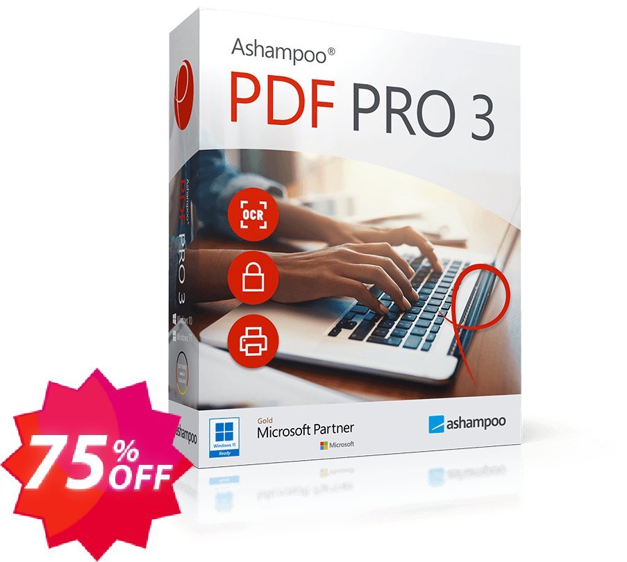 Ashampoo PDF Pro 3 Coupon code 75% discount 