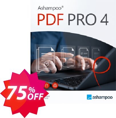Ashampoo PDF Pro 4 Coupon code 75% discount 