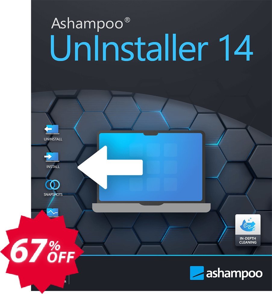 Ashampoo UnInstaller 14 Coupon code 67% discount 