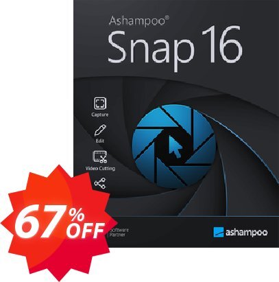Ashampoo Snap 16 Coupon code 67% discount 