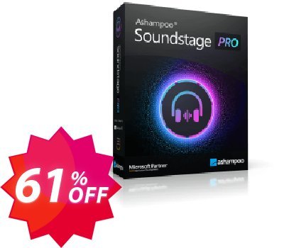 Ashampoo Soundstage Pro Coupon code 61% discount 