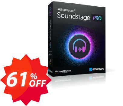 Ashampoo Soundstage Pro Coupon code 61% discount 