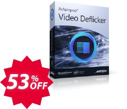 Ashampoo Video Deflicker Coupon code 53% discount 