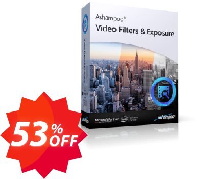 Ashampoo Video Filters and Exposure Coupon code 53% discount 