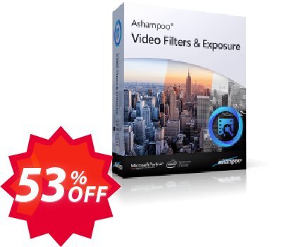 Ashampoo Video Filters and Exposure Coupon code 53% discount 