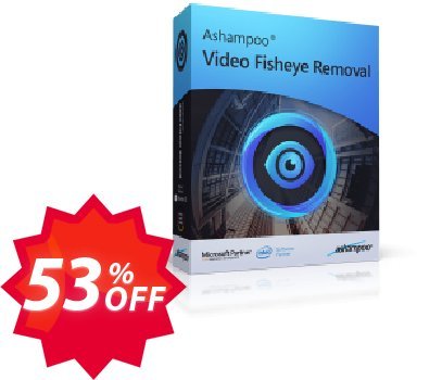 Ashampoo Video Fisheye Removal Coupon code 53% discount 