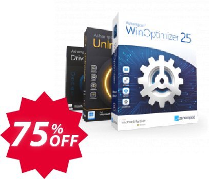 Ashampoo System Utilities 25 Coupon code 75% discount 