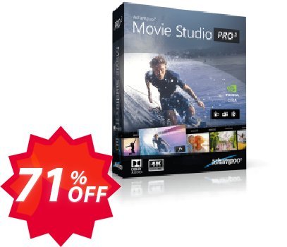 Ashampoo Movie Studio Pro 3 Coupon code 71% discount 