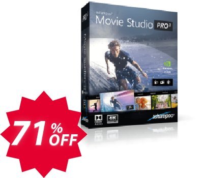 Ashampoo Movie Studio Pro 3 Coupon code 71% discount 