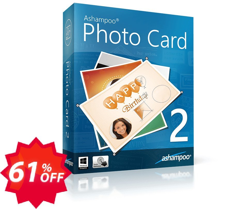 Ashampoo Photo Card 2 Complete Pack Coupon code 61% discount 