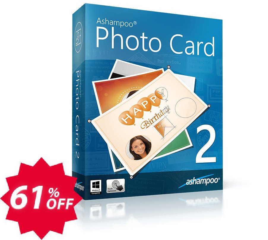 Ashampoo Photo Card 2 Complete Pack Coupon code 61% discount 