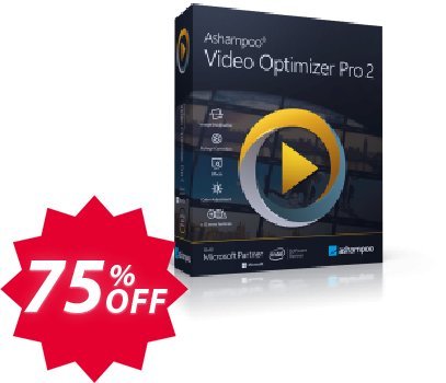 Ashampoo Video Optimizer Pro 2 Coupon code 75% discount 