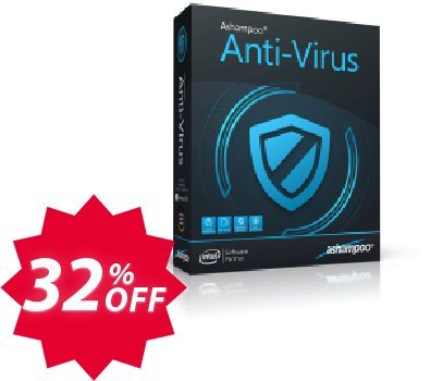 Ashampoo Anti-Virus Coupon code 32% discount 