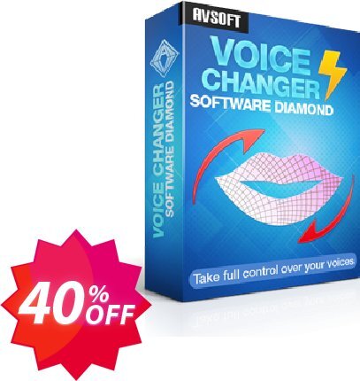 AV Voice Changer Software Diamond 9.5 Coupon code 40% discount 
