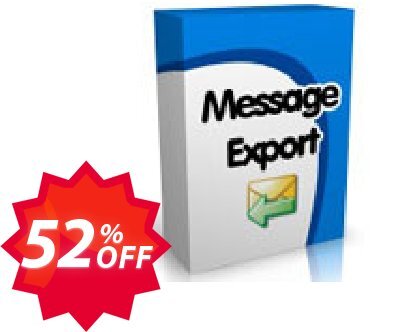 MessageExport for Outlook Coupon code 52% discount 