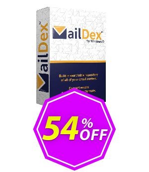 MailDex Coupon code 54% discount 