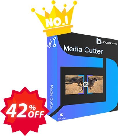 JOYOshare Media Cutter Single Plan Coupon code 42% discount 