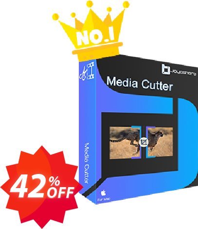 JOYOshare Media Cutter for MAC Single Plan Coupon code 42% discount 