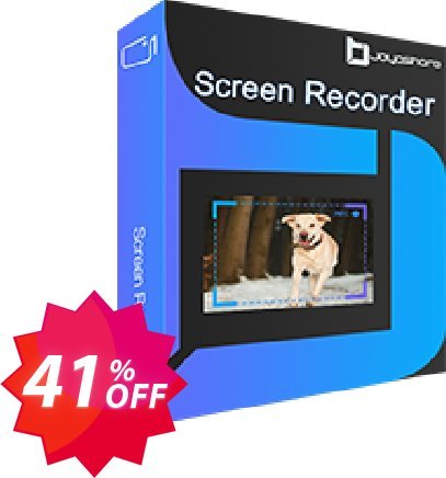 JOYOshare Screen Recorder Family Plan Coupon code 41% discount 