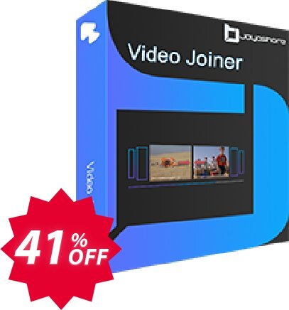 JOYOshare Video Joiner Family Plan Coupon code 41% discount 