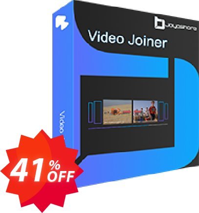 JOYOshare Video Joiner Unlimited Plan Coupon code 41% discount 