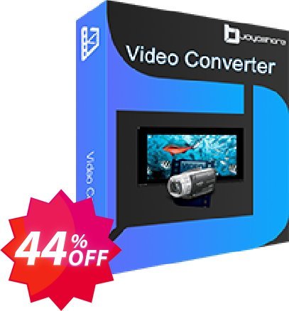 JOYOshare Video Converter Coupon code 44% discount 