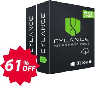 Cylance Smart Antivirus Coupon code 61% discount 