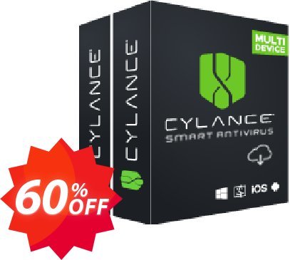 Cylance Smart Antivirus Yearly / 10 devices Coupon code 60% discount 
