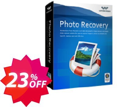 Wondershare Photo Recovery for WINDOWS Coupon code 23% discount 