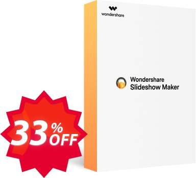 Wondershare Fotophire Slideshow Maker Lifetime Plan Coupon code 33% discount 