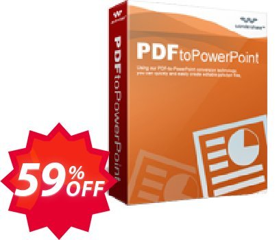 Wondershare PDF to PowerPoint Converter Coupon code 59% discount 