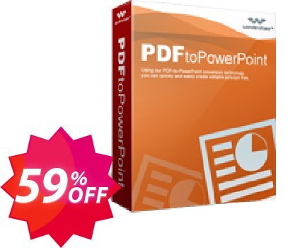 Wondershare PDF to PowerPoint Converter Coupon code 59% discount 