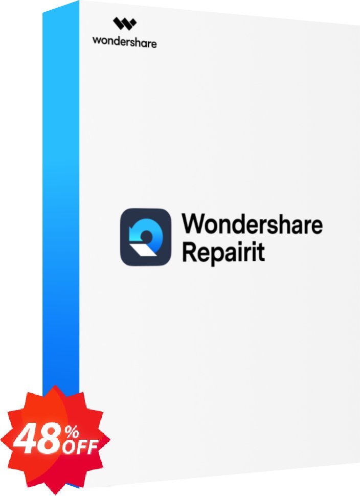 Wondershare Repairit for MAC Coupon code 48% discount 