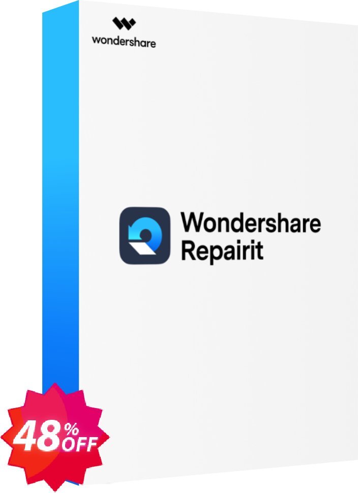 Wondershare Repairit for MAC Coupon code 48% discount 